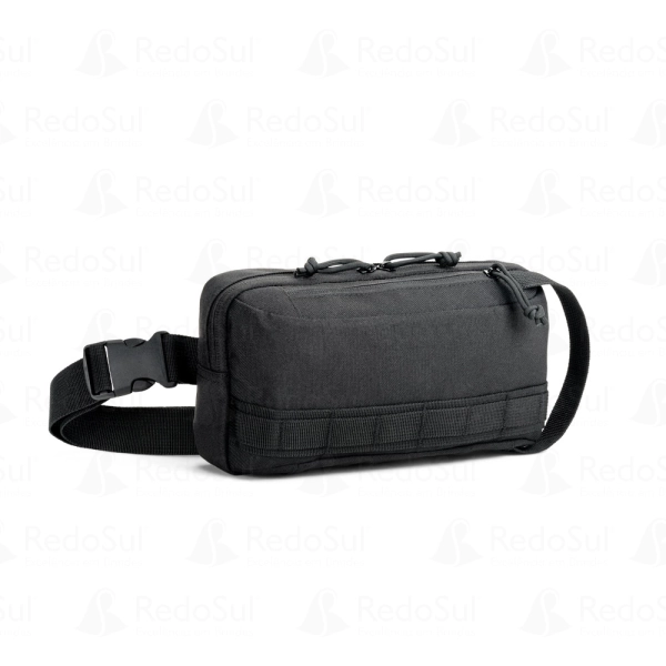 Pochete personalizada em poliéster reciclado 600D de alta densidade Pochete personalizada em poliéster reciclado 600D de alta densidade